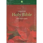 NRSV Large Print Holy Bible With Apocrypha - Anglicized Edition